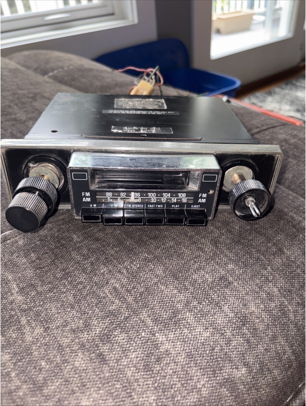 Vintage Craig T602 Car Stereo AM/FM Radio Cassette Tape Player Deck Japan 12V